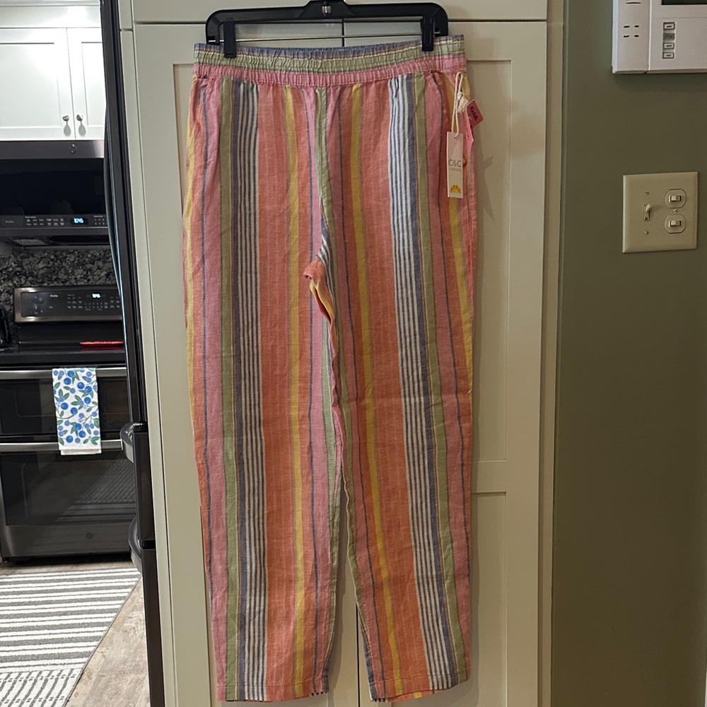 C&C California Multicolor Striped Pants